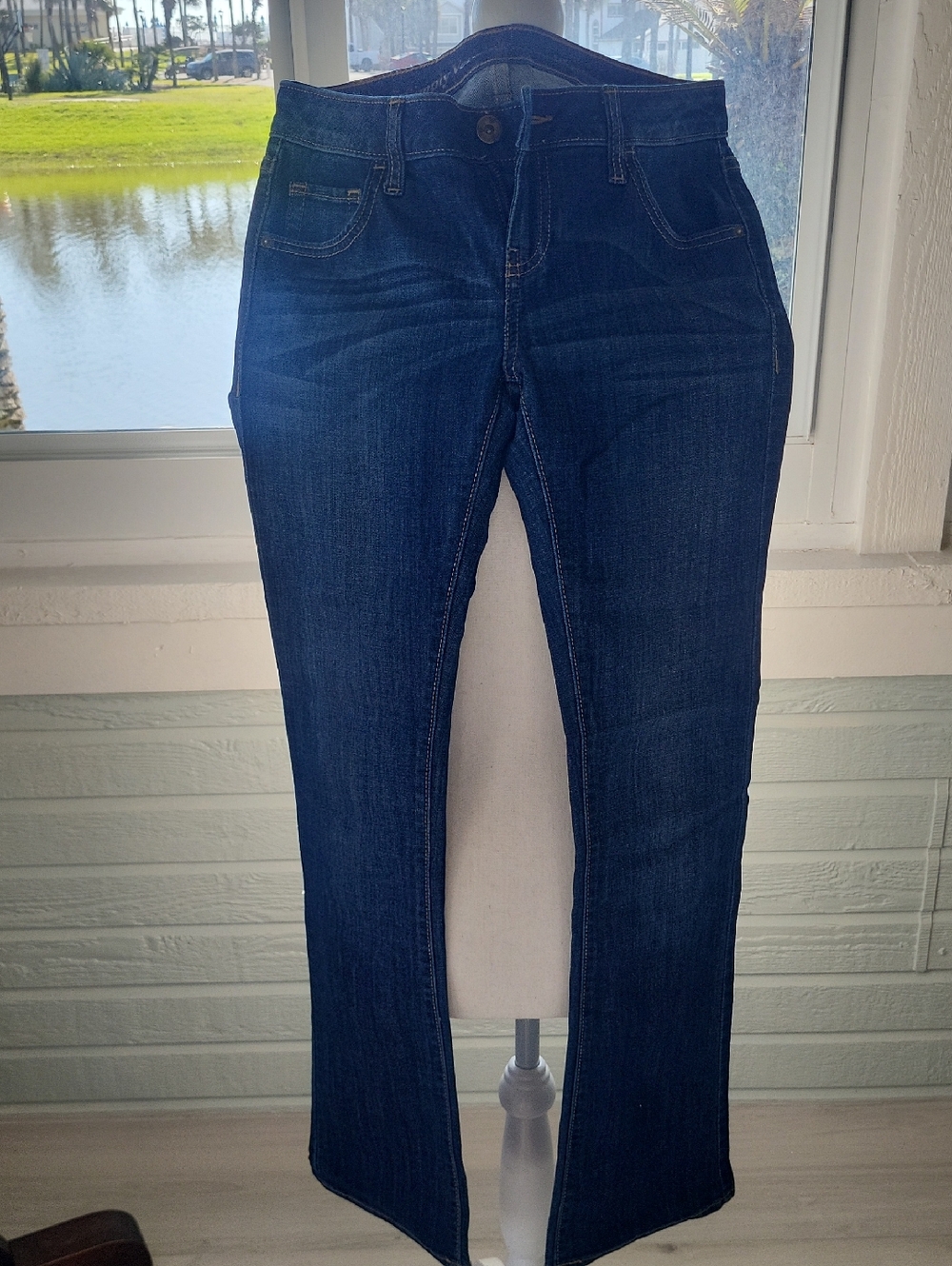 Simply Vera Vera Wang Dark Blue Bootcut Jeans
